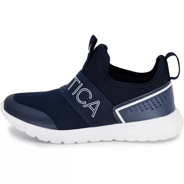 Nautica Kids Boys Youth Athletic Fashion Sneaker Running Shoe Slip On Little KidBig KidAloisnavy