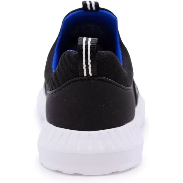 Nautica Kids Boys Youth Athletic Fashion Sneaker Running Shoe Slip On Little KidBig KidBlack Cobalt White