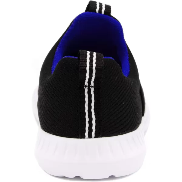 Nautica Kids Boys Youth Athletic Fashion Sneaker Running Shoe Slip On Little KidBig KidBlackBlue