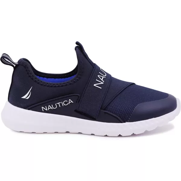 Nautica Kids Boys Youth Athletic Fashion Sneaker Running Shoe Slip On Little KidBig KidFindlaynavy Tonal