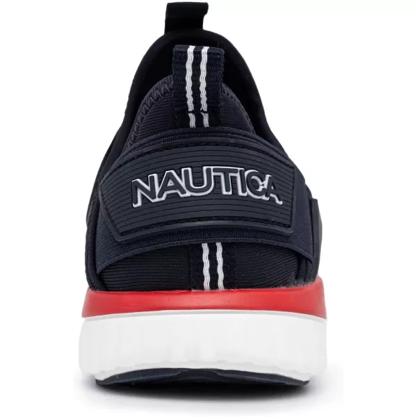 Nautica Kids Boys Youth Athletic Fashion Sneaker Running Shoe Slip On Little KidBig KidNavybolton