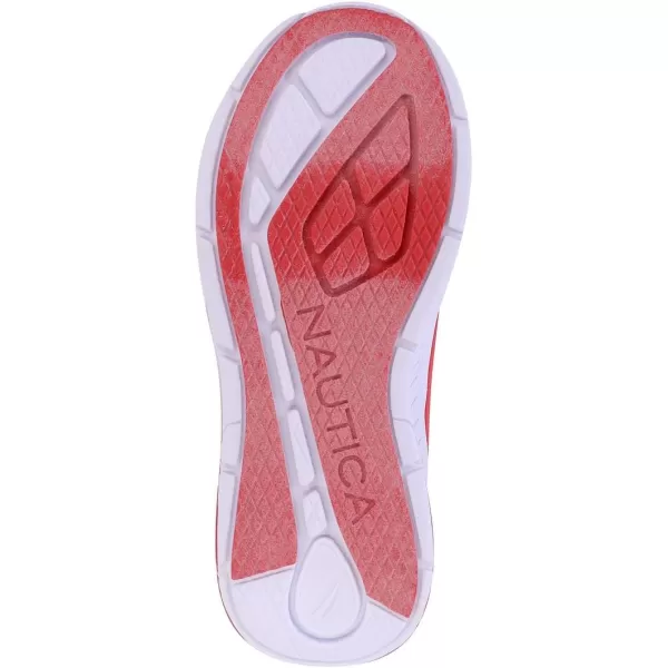 Nautica Kids Boys Youth Athletic Fashion Sneaker Running Shoe Slip On Little KidBig KidRed Whitecoaster