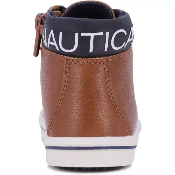 Nautica Kids Chukka Boots with LaceUp and Zipper Ankle Bootie Design  BoysGirls  Dress Shoes  Size for Toddler amp Little KidsTan Navybowenswarf