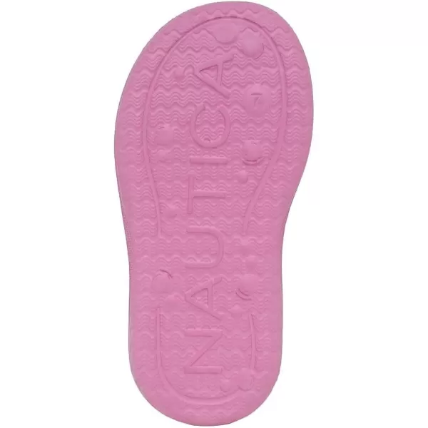 Nautica Kids ClosedToe Outdoor Sport Casual Sandals  Lightweight Comfortable Eva Toddler Play Water Shoe SplashestBoy  Girl Little KidToddlerPrisim Pink Aqua