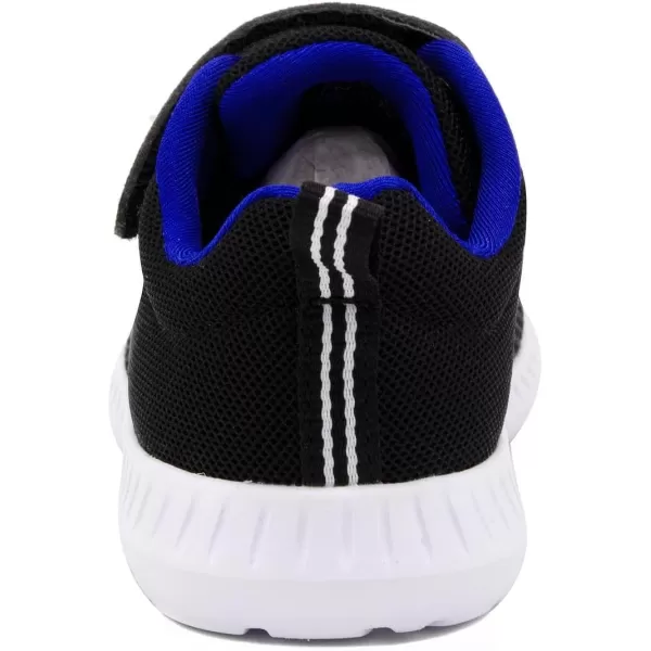 Nautica Kids Fashion Sneaker Athletic School Running Shoe with One Strap Boys  GirlsToddlerLittle KidBlack Blue