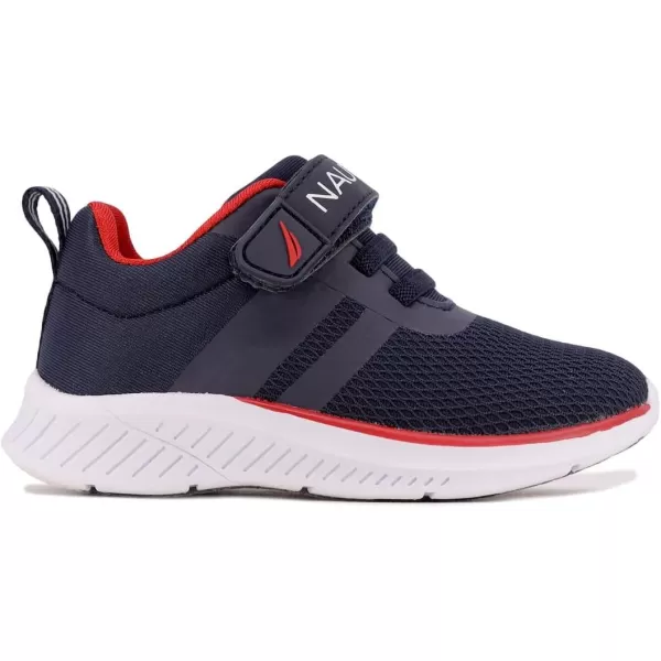 Nautica Kids Fashion Sneaker Athletic School Running Shoe with One Strap Boys  GirlsToddlerLittle KidTowhee Manonavy Mesh Neo