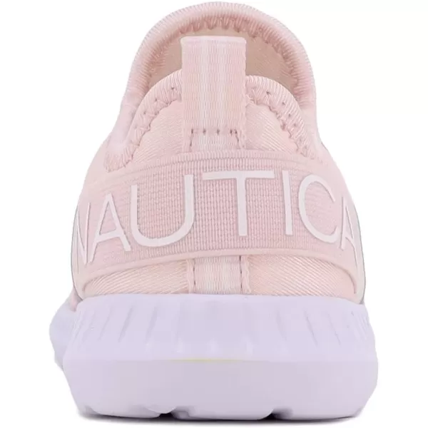 Nautica Kids Girls Metallic Fashion Sneaker LaceUp Athletic Running Shoe I kappil I Big Kid  Little Kid  ToddlerDusty Pink Mesh Iridescent