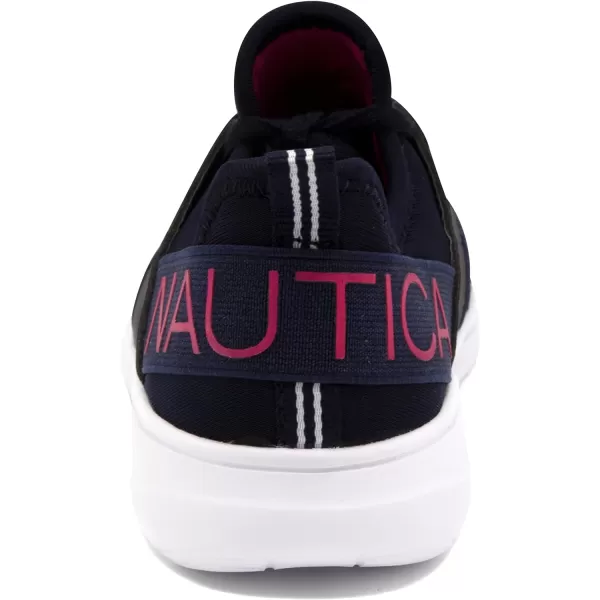 Nautica Kids Girls Metallic Fashion Sneaker LaceUp Athletic Running Shoe I kappil I Big Kid  Little Kid  ToddlerKappilnavy