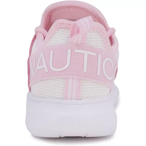 Nautica Kids Girls Metallic Fashion Sneaker LaceUp Athletic Running Shoe I kappil I Big Kid  Little Kid  ToddlerWhite Iridescent