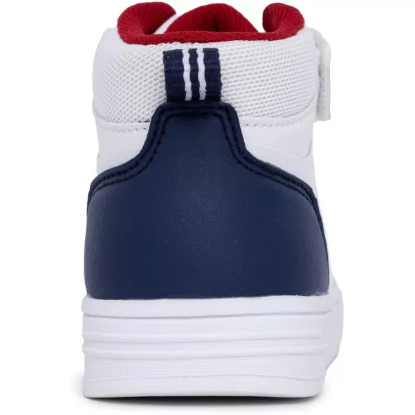 Nautica Kids High Top Sneaker Fashion Boot High Top Basketball Shoe BoysGirls ToddlerLittle KidsAmericanaoakford