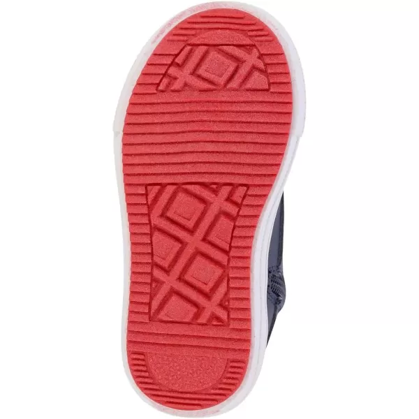 Nautica Kids High Top Sneaker Fashion Boot High Top Basketball Shoe BoysGirls ToddlerLittle KidsBlacktitan