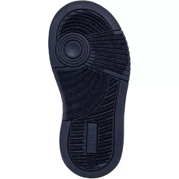 Nautica Kids High Top Sneaker Fashion Boot High Top Basketball Shoe BoysGirls ToddlerLittle KidsWhitehumboldt