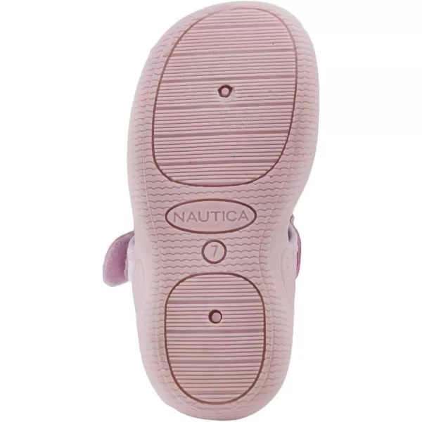 Nautica Kids Kettle Gulf Protective Water ShoeClosedToe Sport Sandal Navy Heather Print ToddlerLittle KidPink Blue Sponge