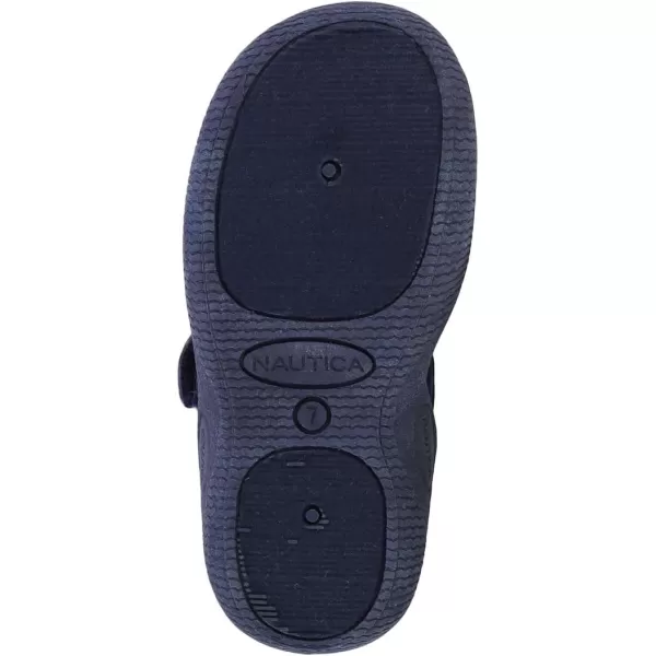 Nautica Kids Kettle Gulf Protective Water ShoeClosedToe Sport Sandal Navy Heather Print ToddlerLittle KidRed White Blue Tie Dye