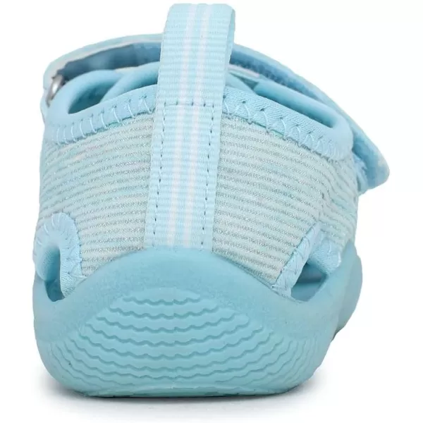 Nautica Kids Kettle Gulf Protective Water ShoeClosedToe Sport Sandal Navy Heather Print ToddlerLittle KidReel Aqua Silver