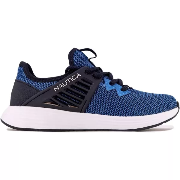 Nautica Kids LaceUp Sneakers  Comfortable Running Shoes for Boys and Girls  Little KidBig KidNavy Bright Blue