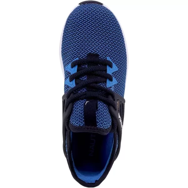 Nautica Kids LaceUp Sneakers  Comfortable Running Shoes for Boys and Girls  Little KidBig KidNavy Bright Blue