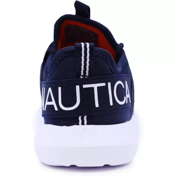 Nautica Kids LaceUp Sneakers  Comfortable Running Shoes for Boys and Girls  Little KidBig KidNavy Tonal