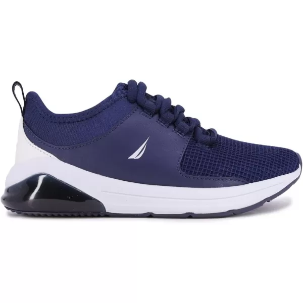 Nautica Kids LaceUp Sneakers  Comfortable Running Shoes for Boys and Girls  Little KidBig KidNavyforge Pond