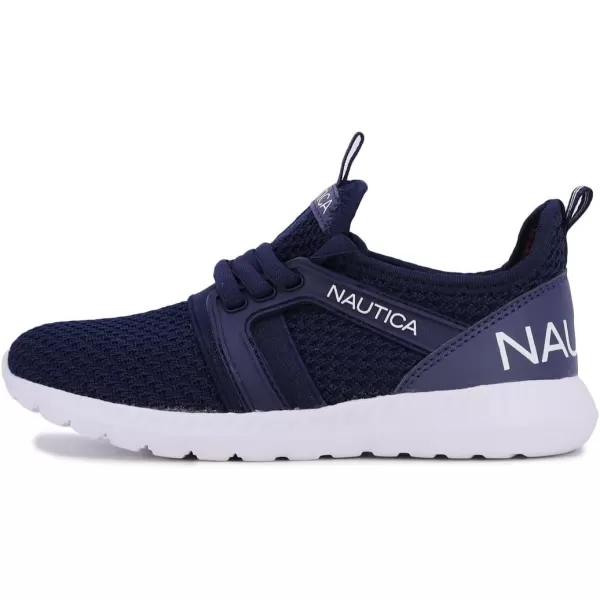 Nautica Kids LaceUp Sneakers  Comfortable Running Shoes for Boys and Girls  Little KidBig KidNavyparks