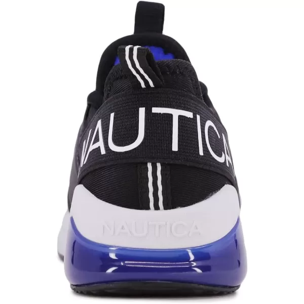 Nautica Kids Light Up Flashing Sneaker Athletic Running Shoes LaceUpBungeeSlipon Boy  GirlLittle KidBig Kid Kappil Parks Neave LightsBlack Cobalt Kappil Lights