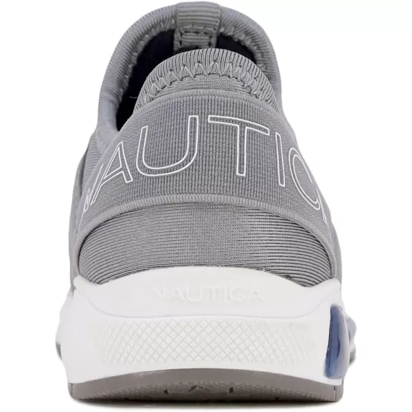 Nautica Kids Light Up Flashing Sneaker Athletic Running Shoes LaceUpBungeeSlipon Boy  GirlLittle KidBig Kid Kappil Parks Neave LightsGrey Navy Neave Lights