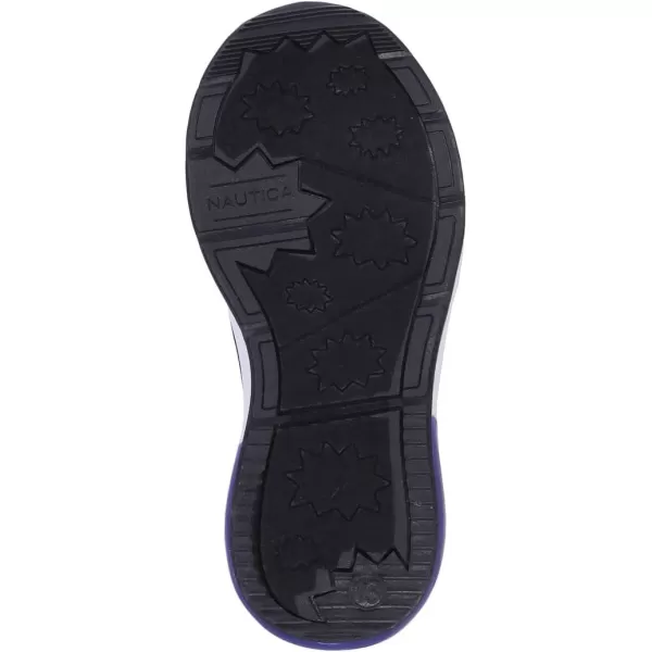 Nautica Kids Light Up Flashing Sneaker Athletic Running Shoes LaceUpBungeeSlipon Boy  GirlLittle KidBig Kid Kappil Parks Neave LightsLights Black Cobalt