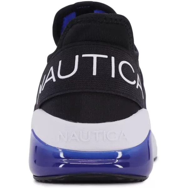 Nautica Kids Light Up Flashing Sneaker Athletic Running Shoes LaceUpBungeeSlipon Boy  GirlLittle KidBig Kid Kappil Parks Neave LightsLights Black Cobalt