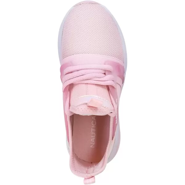 Nautica Kids Light Up Flashing Sneaker Athletic Running Shoes LaceUpBungeeSlipon Boy  GirlLittle KidBig Kid Kappil Parks Neave LightsPink Iridescent Lights