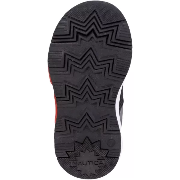 Nautica Kids LightUp Flashing Sneaker Athletic Running Shoes with Strap  Fashionable and Fun for Boys and Girls  Available in Toddler and Little Kid SizesJurnee Lightsblack Red