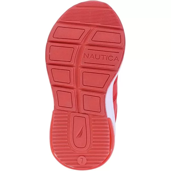 Nautica Kids LightUp Flashing Sneaker Athletic Running Shoes with Strap  Fashionable and Fun for Boys and Girls  Available in Toddler and Little Kid SizesBuoy Lightsred