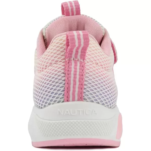 Nautica Kids LightUp Flashing Sneaker Athletic Running Shoes with Strap  Fashionable and Fun for Boys and Girls  Available in Toddler and Little Kid SizesJurnee Lightsrainbow Glitter