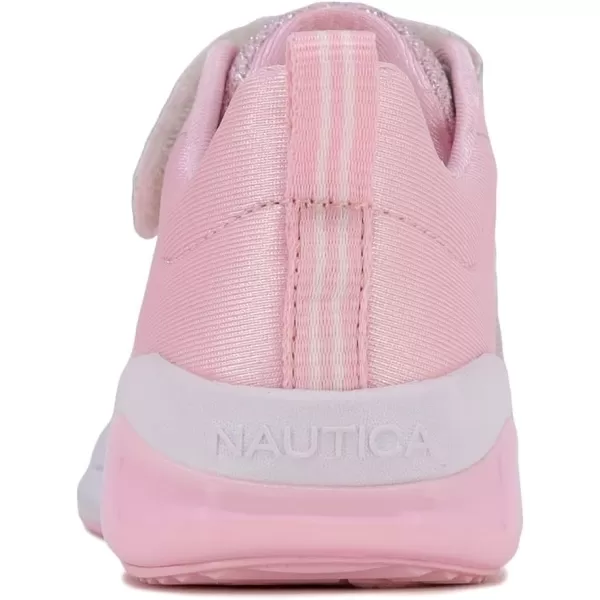 Nautica Kids LightUp Flashing Sneaker Athletic Running Shoes with Strap  Fashionable and Fun for Boys and Girls  Available in Toddler and Little Kid SizesJurnee Lightspink Silver Glitter