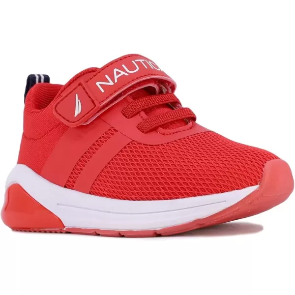 Nautica Kids LightUp Flashing Sneaker Athletic Running Shoes with Strap  Fashionable and Fun for Boys and Girls  Available in Toddler and Little Kid SizesBuoy Lightsred