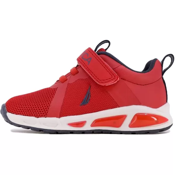 Nautica Kids LightUp Flashing Sneaker Athletic Running Shoes with Strap  Fashionable and Fun for Boys and Girls  Available in Toddler and Little Kid SizesJurnee Lightsred Navy