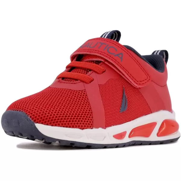 Nautica Kids LightUp Flashing Sneaker Athletic Running Shoes with Strap  Fashionable and Fun for Boys and Girls  Available in Toddler and Little Kid SizesJurnee Lightsred Navy