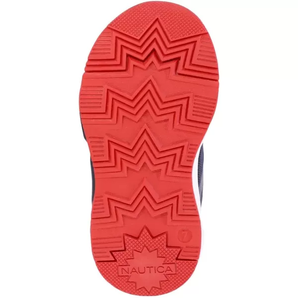 Nautica Kids LightUp Flashing Sneaker Athletic Running Shoes with Strap  Fashionable and Fun for Boys and Girls  Available in Toddler and Little Kid SizesJurnee Lightsnavy Red Pop