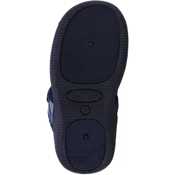 Nautica Kids Protective Water ShoeClosedToe Sport Sandal Boy  Girl Big KidLittle KidToddlerNavy Shark Camo