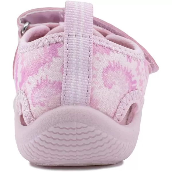 Nautica Kids Protective Water ShoeClosedToe Sport Sandal Boy  Girl Big KidLittle KidToddlerPink Tonal Tie Dye 1