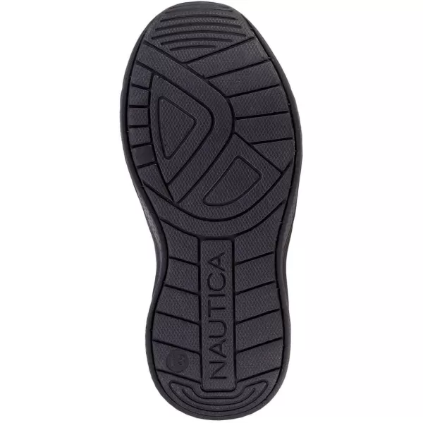 Nautica Kids Silas HighTop Sock SlipOn Sneaker with Enhanced Ankle Support  Available in Big Kid Little Kid and Toddler Sizes for Boys and GirlsBlack Monochrome