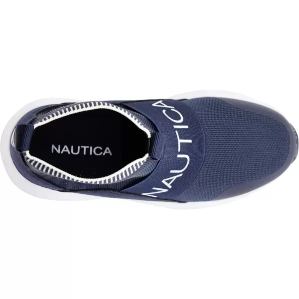 Nautica Kids Silas HighTop Sock SlipOn Sneaker with Enhanced Ankle Support  Available in Big Kid Little Kid and Toddler Sizes for Boys and GirlsNavy