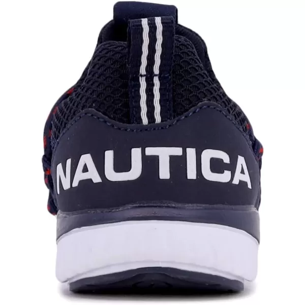 Nautica Kids Sneaker Athletic SlipOn Bungee Running ShoesBoy  GirlBig KidLittle KidToddler  NeaveKappilBentonnavy American