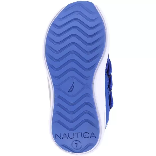 Nautica Kids Sneaker Athletic SlipOn Bungee Running ShoesBoy  GirlBig KidLittle KidToddler  NeaveKappilCobalt Green Popbenton