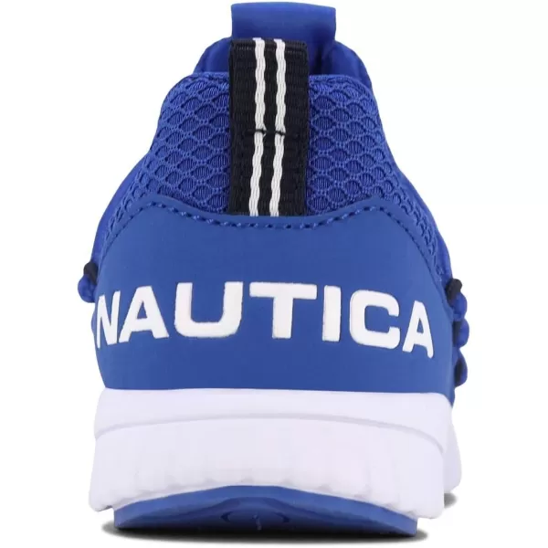 Nautica Kids Sneaker Athletic SlipOn Bungee Running ShoesBoy  GirlBig KidLittle KidToddler  NeaveKappilCobalt Green Popbenton
