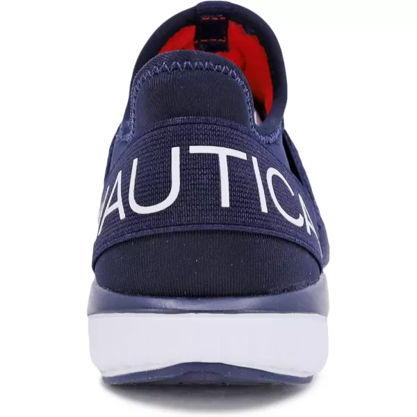 Nautica Kids Sneaker Athletic SlipOn Bungee Running ShoesBoy  GirlBig KidLittle KidToddler  NeaveKappilNavy