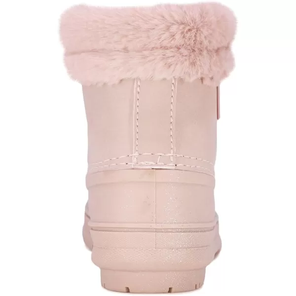 Nautica Kids Snow Rain Boots Waterproof Duck Boot Shoes for Boys and Girls Available in Sizes for Big Kids Little Kids and ToddlersPearlized Pink