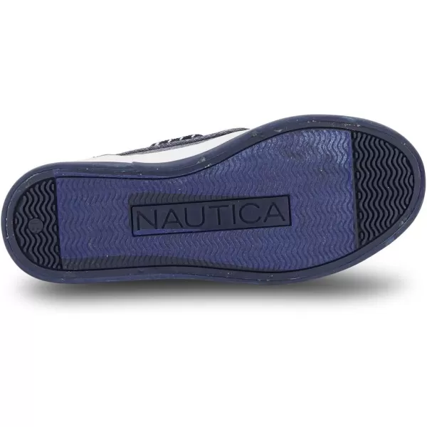 Nautica Kids Spinnaker Youth Boat Shoe Casual Loafer 2 Eye Lace Little KidBig KidNavy Heather