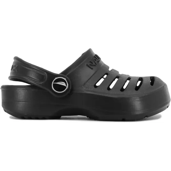 Nautica Kids Sports Clogs Sandals Athletic Beach Water Shoes  River EdgeBoys  Girls ToddlerLittle KidBig KidBlack