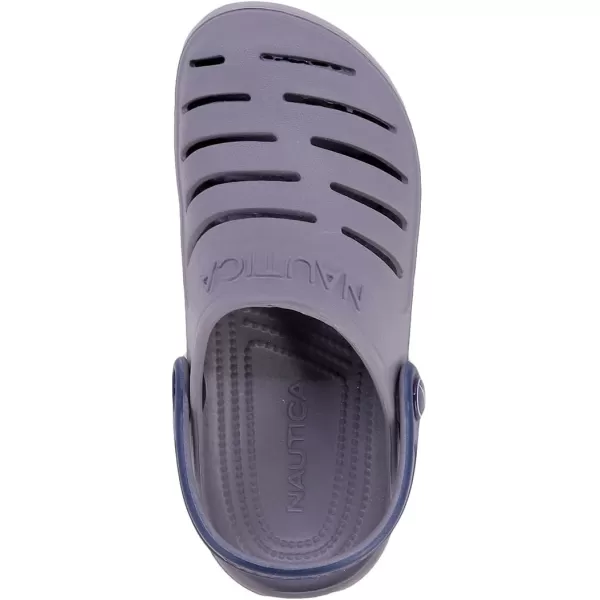 Nautica Kids Sports Clogs Sandals Athletic Beach Water Shoes  River EdgeBoys  Girls ToddlerLittle KidBig KidDark Grey Navy