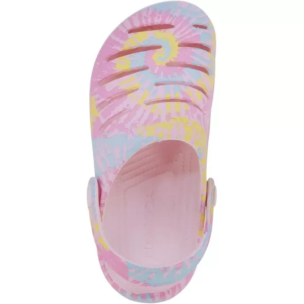 Nautica Kids Sports Clogs Sandals Athletic Beach Water Shoes  River EdgeBoys  Girls ToddlerLittle KidBig KidPink Large Tie Dye